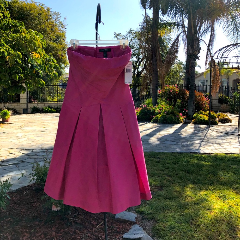 Ralf Lauren silk dress, new!